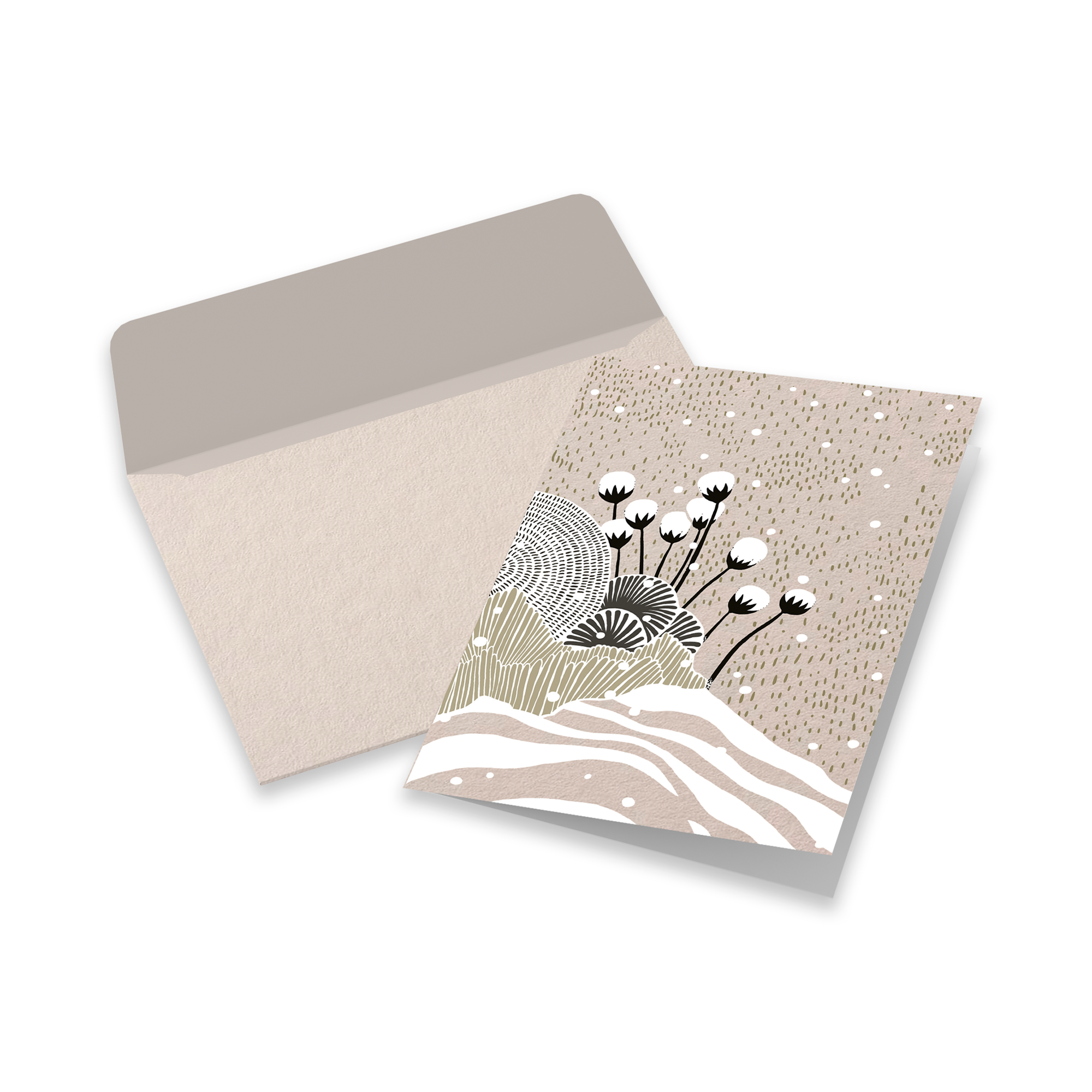 Greeting Card Winter Harmony